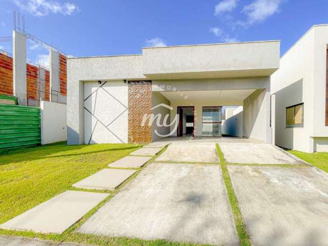 Camaçari| Terras Alphaville| Casa Térrea com 124m²| 3 Dormit