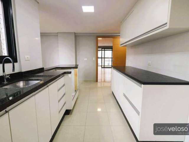 Apartamento com 3 dormitórios para alugar, 125 m² por R$ 5.500/mês - Cabral - Curitiba/PR