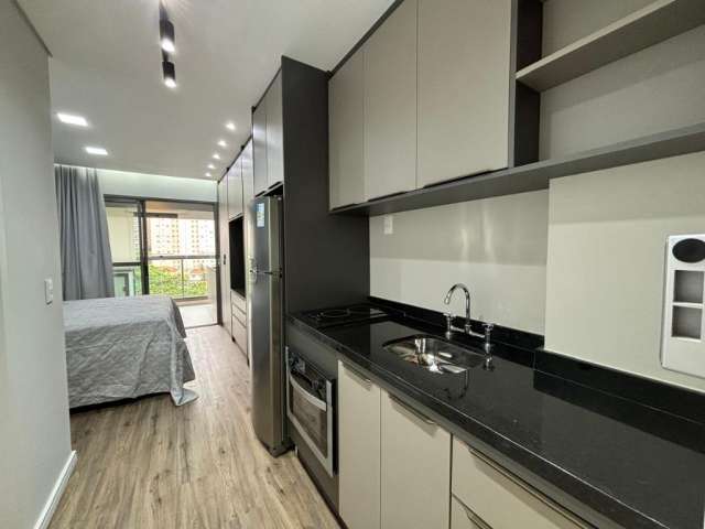 Studio 30m2 com 1 dorm , a 100m do metrô Brooklin