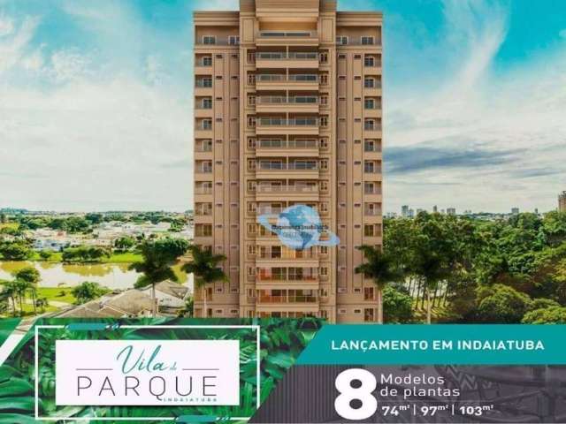 Apartamento à venda com 2 dormitórios - Condomínio Vila do Parque - Indaiatuba/SP