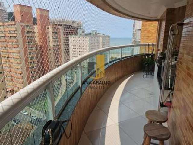 AC10524- Apartamento com Vista Mar no Canto do Forte- Praia Grande/SP.