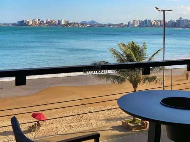 Apartamento de 4 quartos, sendo 3 suítes frente para o mar à venda na Praia do Morro em Guarapari.