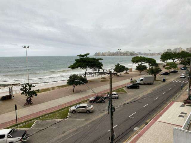 Apartamento com 3 quartos, varanda, DCE completa na Beira Mar da Praia do Morro, Guarapari/ES.