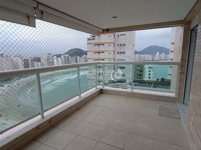 Apartamento com 3 quartos para alugar no Jardim Astúrias, Guarujá  por R$ 8.500