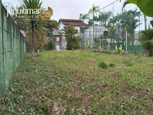 Terreno em condomínio fechado à venda no Balneário Praia do Pernambuco, Guarujá  por R$ 420.000