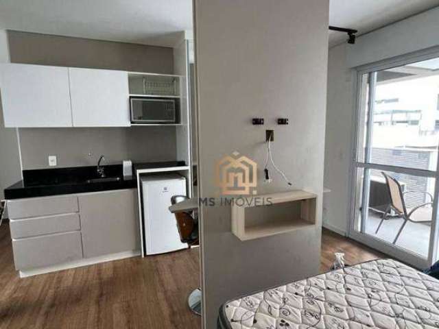 Apartamento com 1 dormitório para alugar, 26 m² por R$ 3.641,73/mês - Perdizes - São Paulo/SP