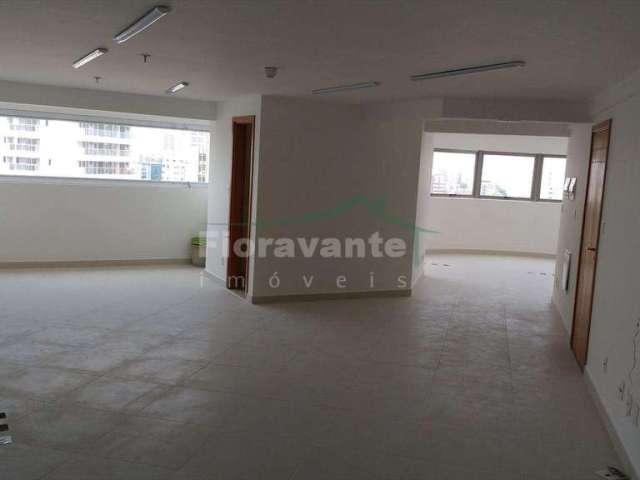 Sala comercial com 2 salas à venda na Avenida Senador Pinheiro Machado, Vila Mathias, Santos, 91 m2 por R$ 586.000