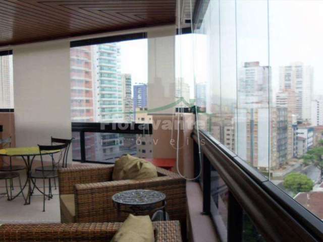 Apartamento com 4 dorms, Boqueirão, Santos . 2 quadras da praia