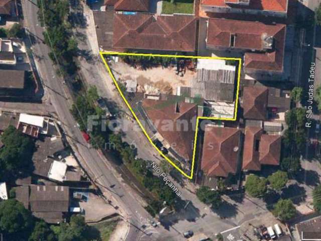 Terreno em condomínio fechado à venda na Avenida Doutor Nilo Peçanha, Marapé, Santos, 1722 m2 por R$ 6.398.000