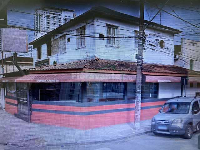 Casa comercial com 6 salas para alugar na Rua Oswaldo Cruz, Boqueirão, Santos, 378 m2 por R$ 10.000