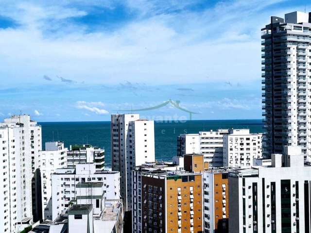 Apartamento com 3 suítes, Boqueirão, Santos. Vista para o mar.