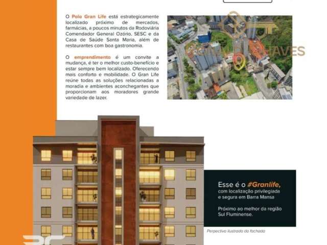 Apartamento com 1 quarto à venda na Rua Doutor Mário Ramos, 346, Centro, Barra Mansa, 25 m2 por R$ 200.000