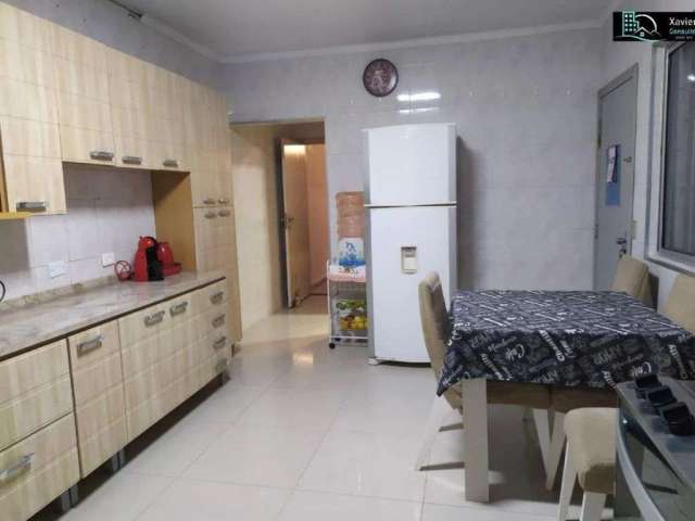 Sobrado 190m2, palmares Santo André, 3 dorms, 2 wcs, 2 vagas, aceita permuta