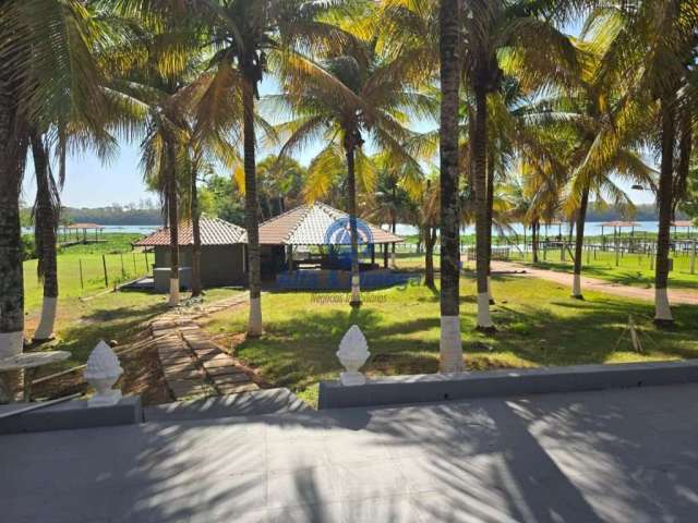 Lindo rancho em condominio fechado em arealva de frente com o rio tiete - arealva - sp