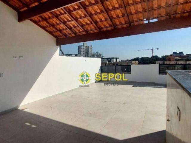 Cobertura com 2 dormitórios à venda, 122 m² por R$ 579.000,00 - Vila Bela Vista - Santo André/SP