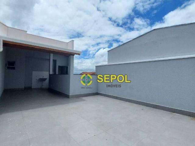 Cobertura com 2 dormitórios à venda, 100 m² por R$ 415.000,01 - Vila Helena - Santo André/SP