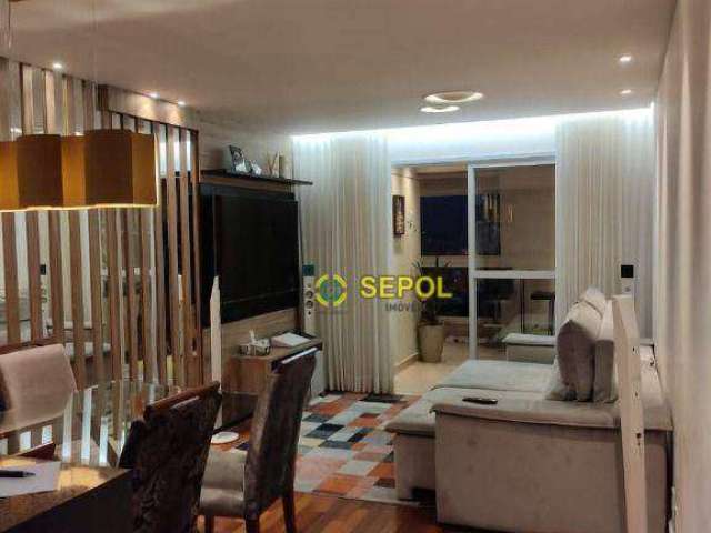 Apartamento com 3 dormitórios à venda, 91 m² por R$ 949.000,00 - Vila Assunção - Santo André/SP