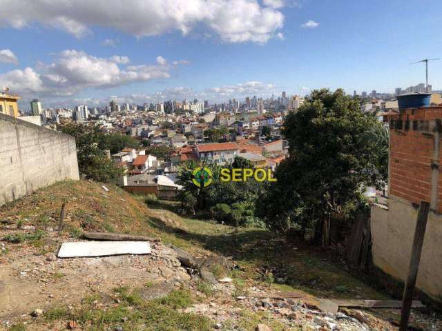 Terreno à venda, 1511 m² por R$ 1.590.000,00 - Vila Alto de Santo André - Santo André/SP