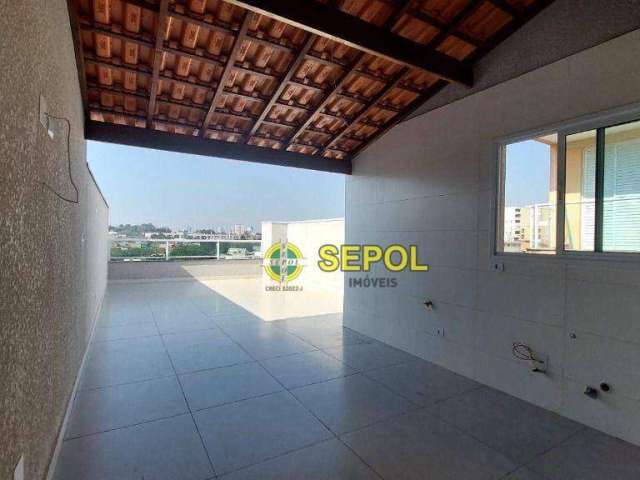 Cobertura com 2 dormitórios à venda, 114 m² por R$ 578.000,00 - Santa Maria - Santo André/SP