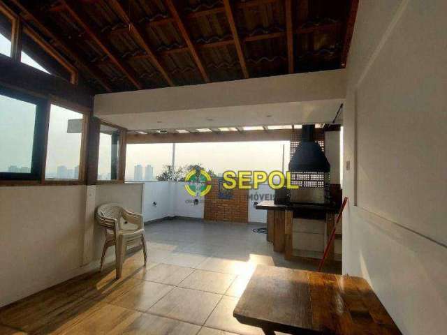 Cobertura com 2 dormitórios à venda, 105 m² por R$ 599.000,00 - Vila Marina - Santo André/SP