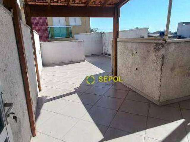 Cobertura com 2 dormitórios à venda, 73 m² por R$ 330.000 - Vila Junqueira - Santo André/SP