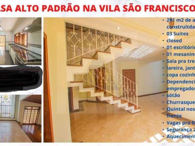 Vila sao francisco lindo sobrado impecavel aceita permuta