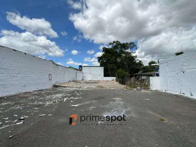 Terreno comercial para locação no Pinheirinho - 350 m²