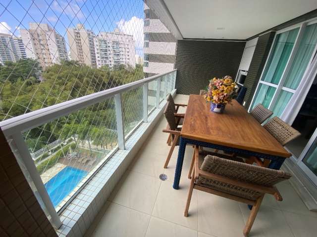 Aluguel apartamento, 4 quartos, duas suites Alphaville 1, Salvador