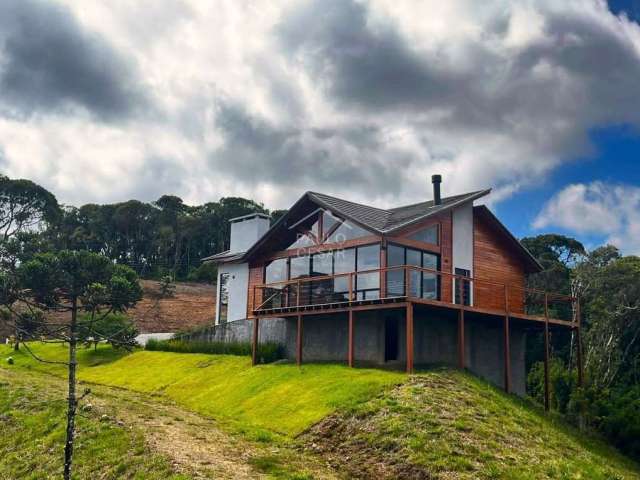 Casa das Araucárias 7.252,04 m² área total terreno | 3 Suítes 174,55 m² Área privativa -  Condomínio Chapada das Araucárias  - Rancho Queimado