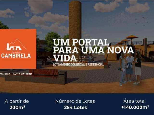 Terreno Loteamento Portal do Cambirela