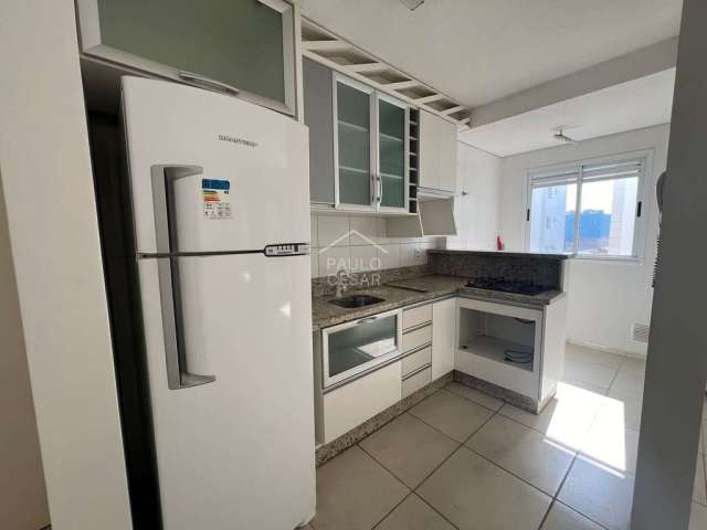 Apartamento Semimobiliado 60m² - 2 Dormitórios | Sacada com Churrasqueira a 500 metros do Bairro Pedra Branca - Residencial Recanto dos Sonhos