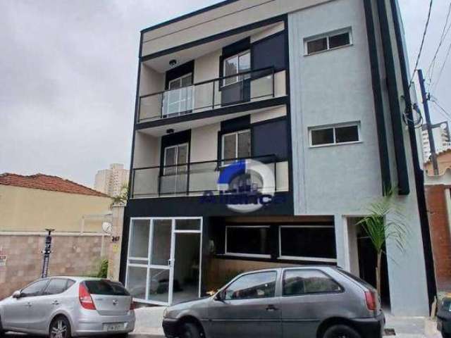 Apartamento com 3 dormitórios para alugar, 50 m² por R$ 2.300,00/mês - Vila Dom Pedro II - São Paulo/SP