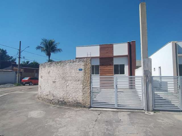 Casa de primeira locação atrás do depósito do Guanabara av. Brasil, altura de campo grande, o imóvel possui 3 quartos, quintal