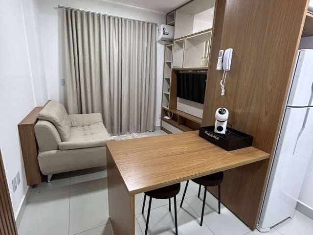 Apartamento Mobiliado à Venda no Centro de Ribeirão Preto – 35m² no Edifício Monte Carmelo com Sauna e Segurança 24h