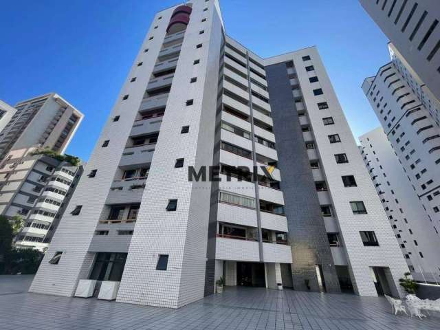 Apartamento com 3 dormitórios à venda, 141 m² por R$ 600.000,00 - Meireles - Fortaleza/CE