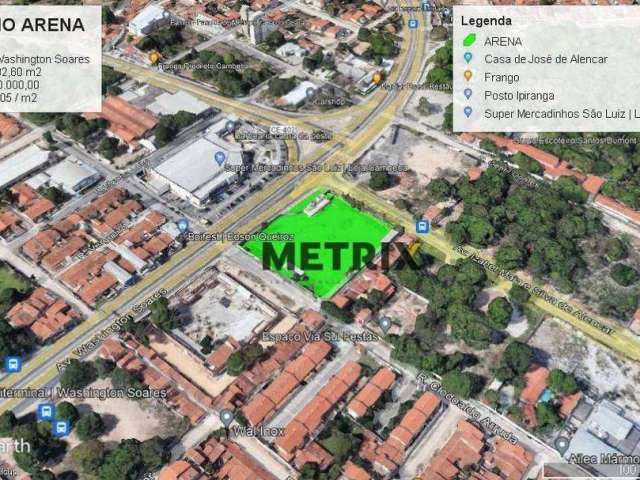 Terreno à venda, 6802 m² por R$ 16.000.000,00 - Cambeba - Fortaleza/CE