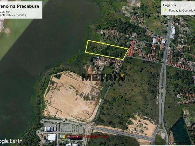 Terreno à venda, 34857 m² por R$ 10.642.000,00 - Precabura - Eusébio/CE