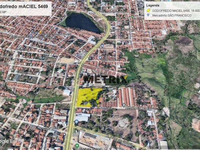 Terreno à venda, 18400 m² por R$ 14.800.000,00 - Parangaba - Fortaleza/CE