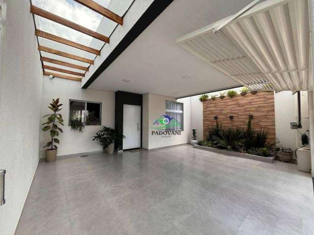 Casa perfeita com 3 dormitórios à venda, 132 m² por R$ 795.000,00 - Jardim Moriyama - Indaiatuba/SP