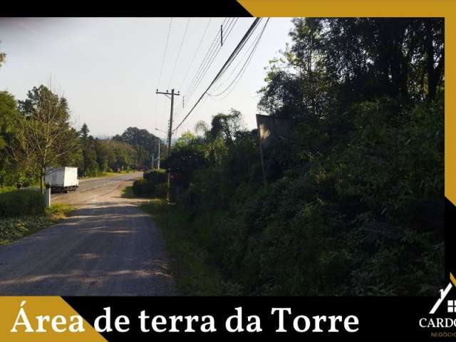 Área de terra da Torre