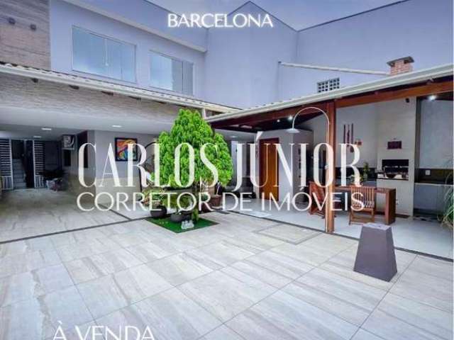 Casa para Venda em Serra, Barcelona, 4 dormitórios, 1 suíte, 3 vagas