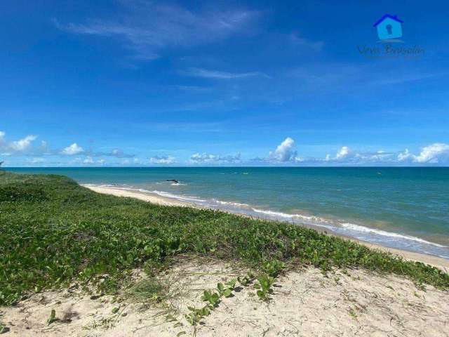 RARIDADE! lote beira mar na divisa de Praia do Amor e Praia de Jacumã