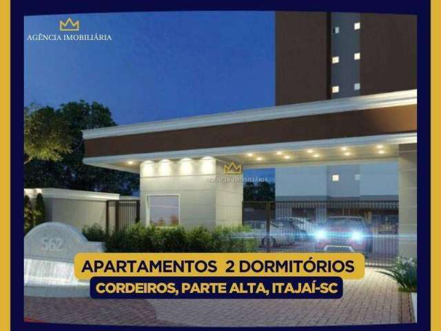 Apartamento parte alta cordeiros itajaí