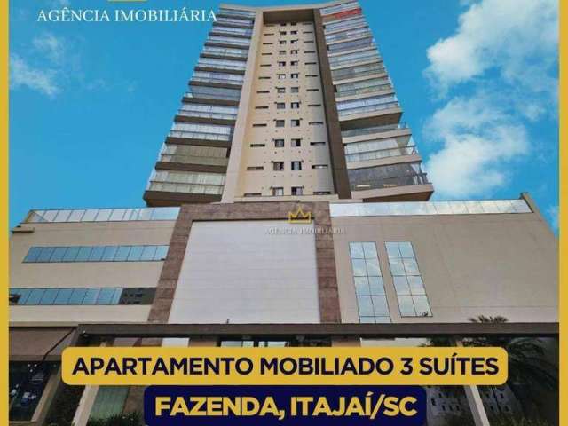 Apartamento mobiliado fazenda itajaí