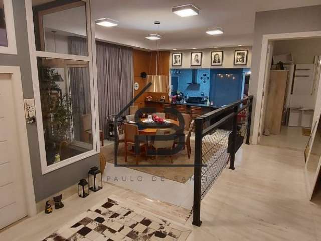 Casa à Venda Condomínio Santa Helena II, 5 dormitórios sendo 2 suítes e uma demi suíte, 2 suítes nos fundos com sala integrada a cozinha, área gourmet integrada a piscina, terraço de mais de 200m2, Br