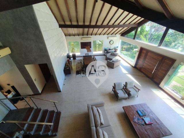 Casa com 4 dormitórios à venda, 589 m² por R$ 5.500.000,00 - Barra da Tijuca - Rio de Janeiro/RJ