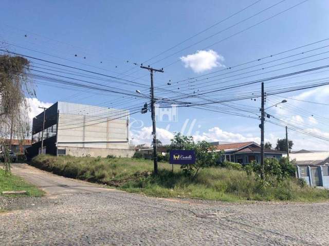 Terreno de esquina na Rua Professora Braulina Carneiro de Quadros