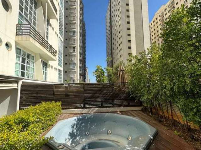 Apartamento em Alphaville, alphaville industrial com 1 suíte e garden, 142mts