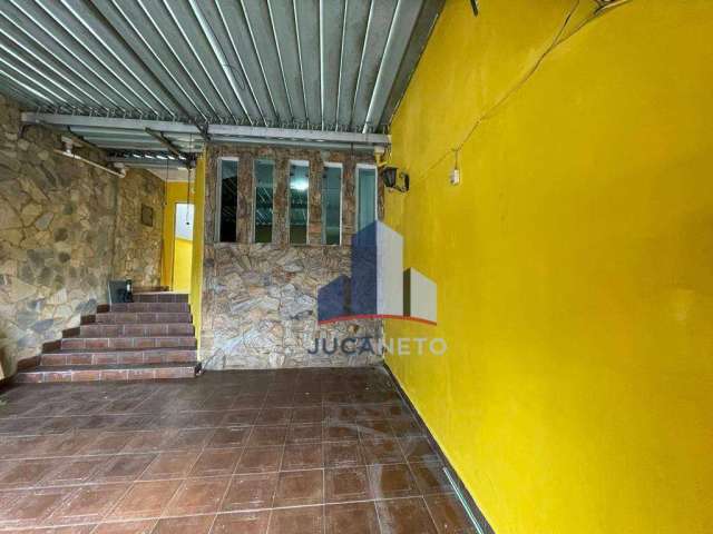 Casa com 2 dormitórios para alugar, 110 m² por R$ 1.600,00 - Vila Assis Brasil - Mauá/SP