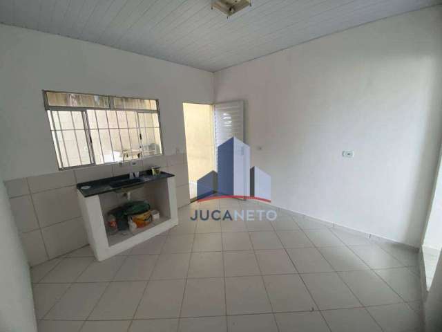 Casa com 1 dormitório para alugar, 40 m² por R$ 600,00 - Jardim Elizabeth - Mauá/SP